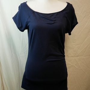 Lauren Ralph Lauren Navy Top